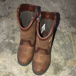 Woody cowboy boots